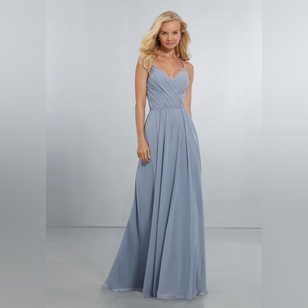 Mori Lee Bridesmaid Dress - Bordeaux Sz 0